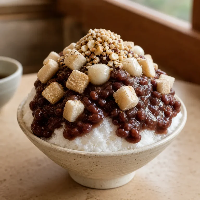 Seongbuk-dong Harutteok Bingsu patbingsu guide