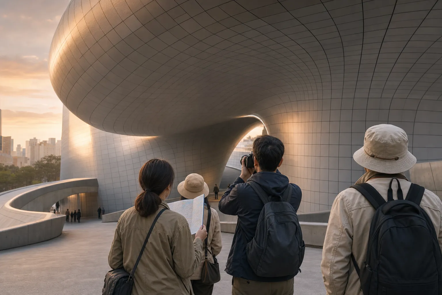 DDP Free Architecture Tour 2026 Seoul guide concept