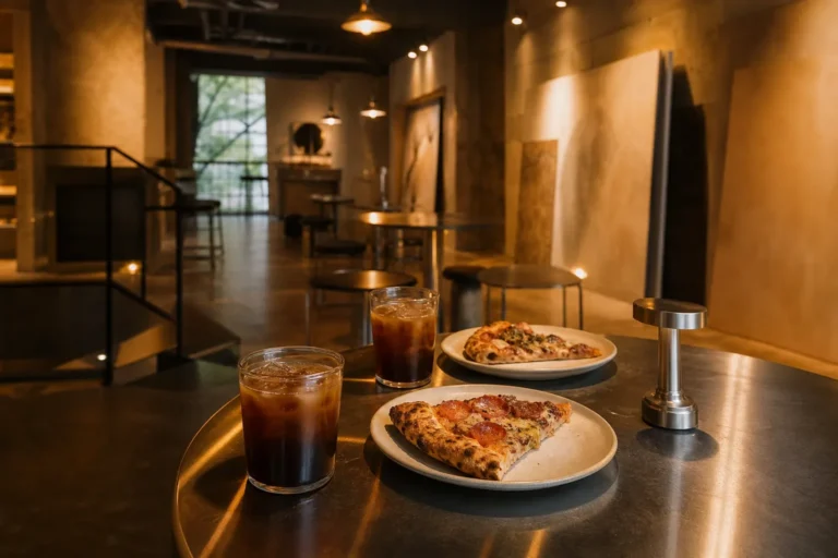 Euljiro 3-ga APO22 pizza and coffee cafe venue concept