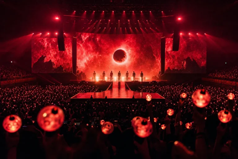 ENHYPEN BLOOD SAGA Seoul Opens With Sold-Out KSPO DOME Run stage concept