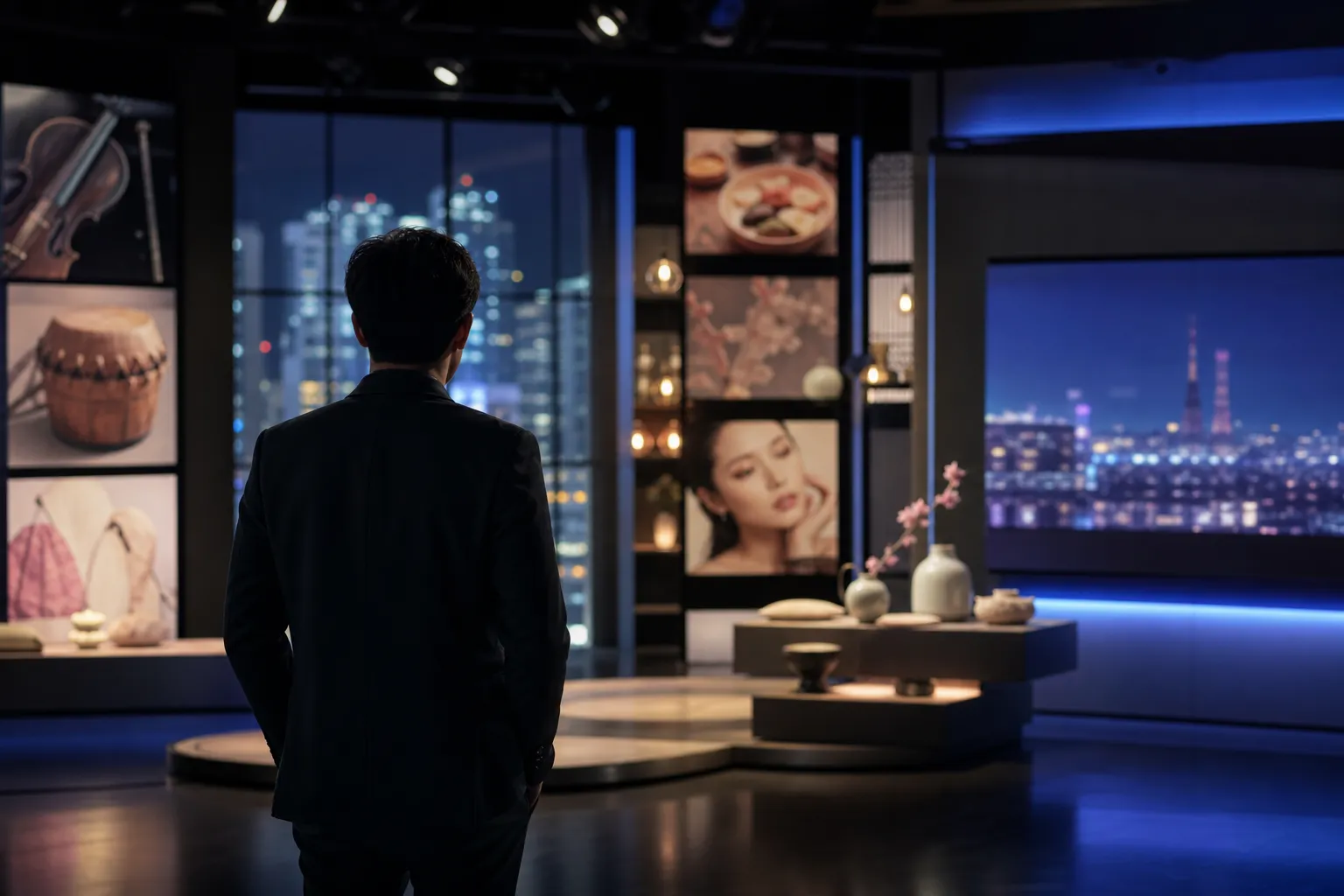 CNN K-Everything Premieres With Daniel Dae Kim Korean culture series stage concept