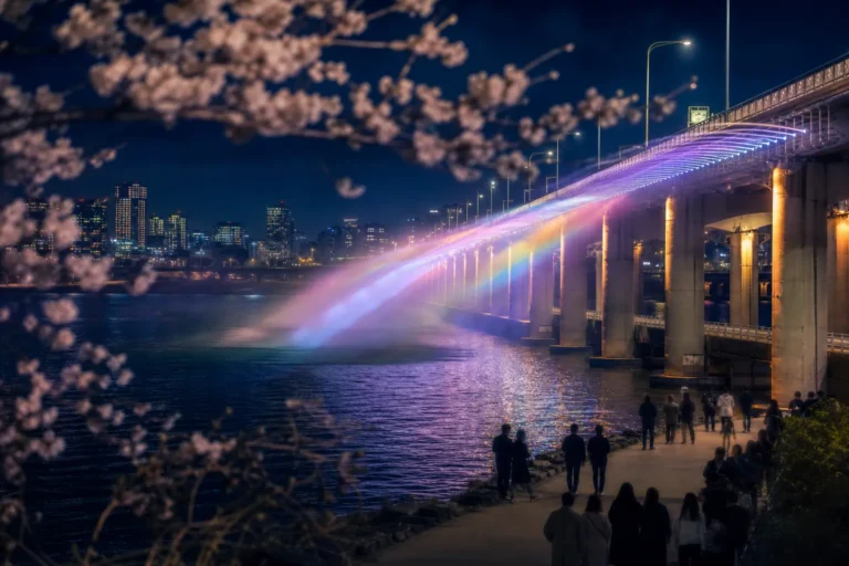 Banpo Night Tour Guide Seoul free Han River night tour spring 2026
