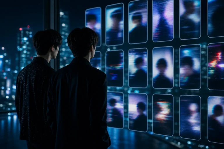 V and Jungkook Deepfake Videos Put BTS AI TikTok Concerns Under Scrutiny stage concept