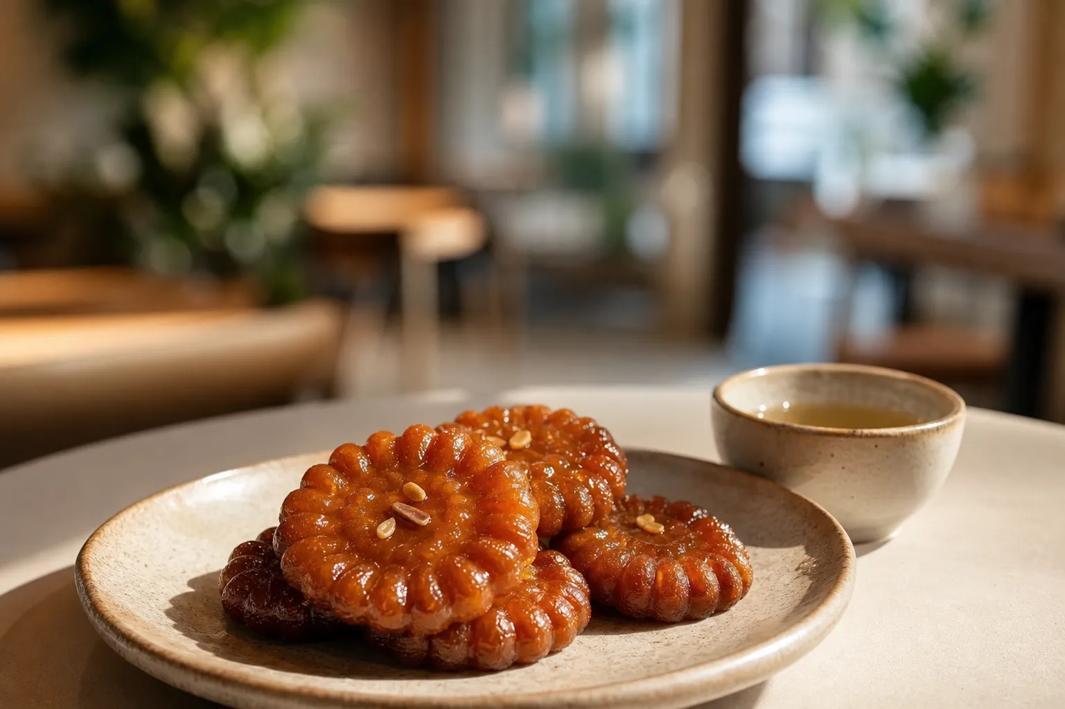 Yeonnam Damda yakgwa 1994SEOUL handmade yakgwa cafe
