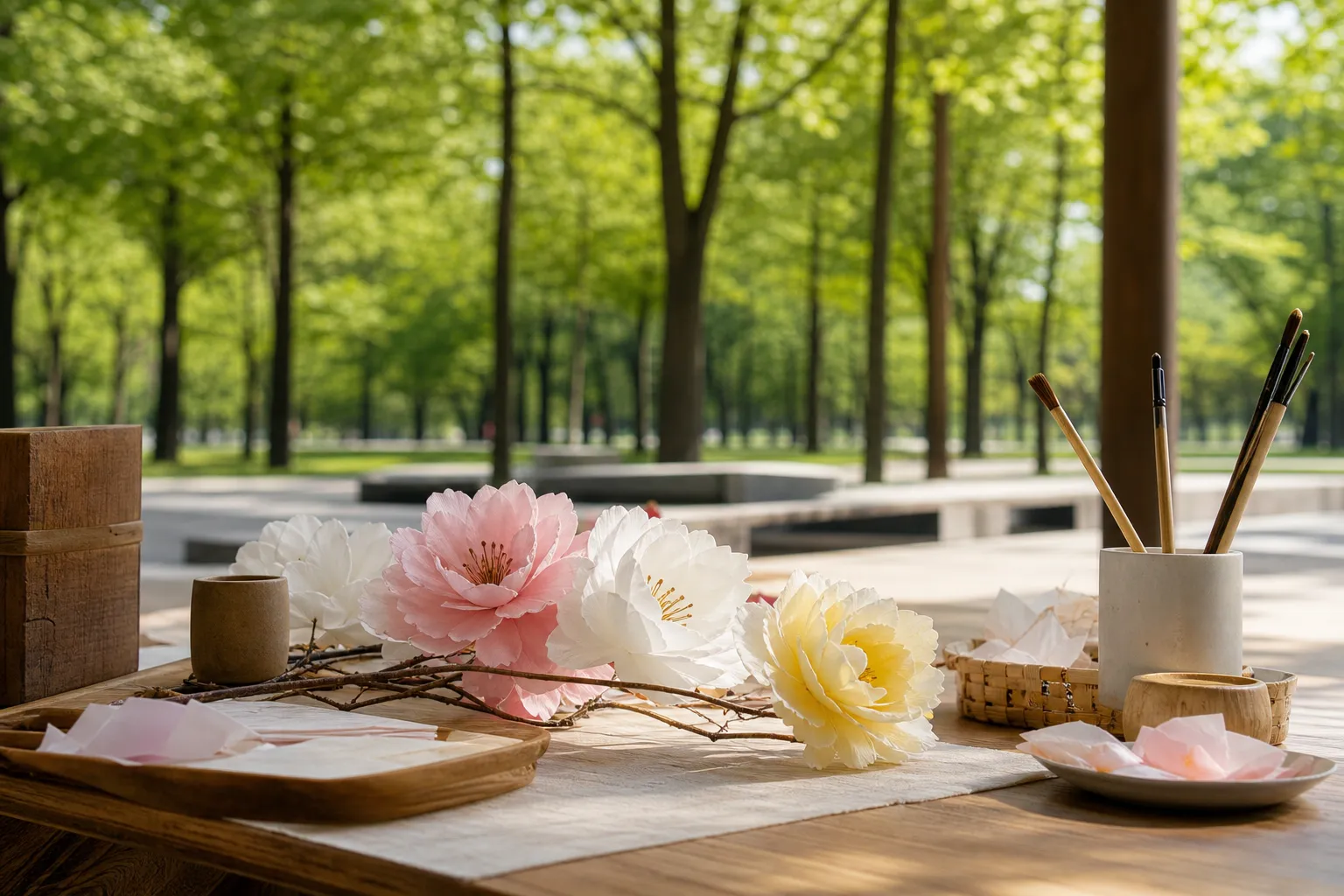 Seoul Forest Hanji Flower Workshop: Dates, Times, Booking, and Fee for May 2026 craft concept