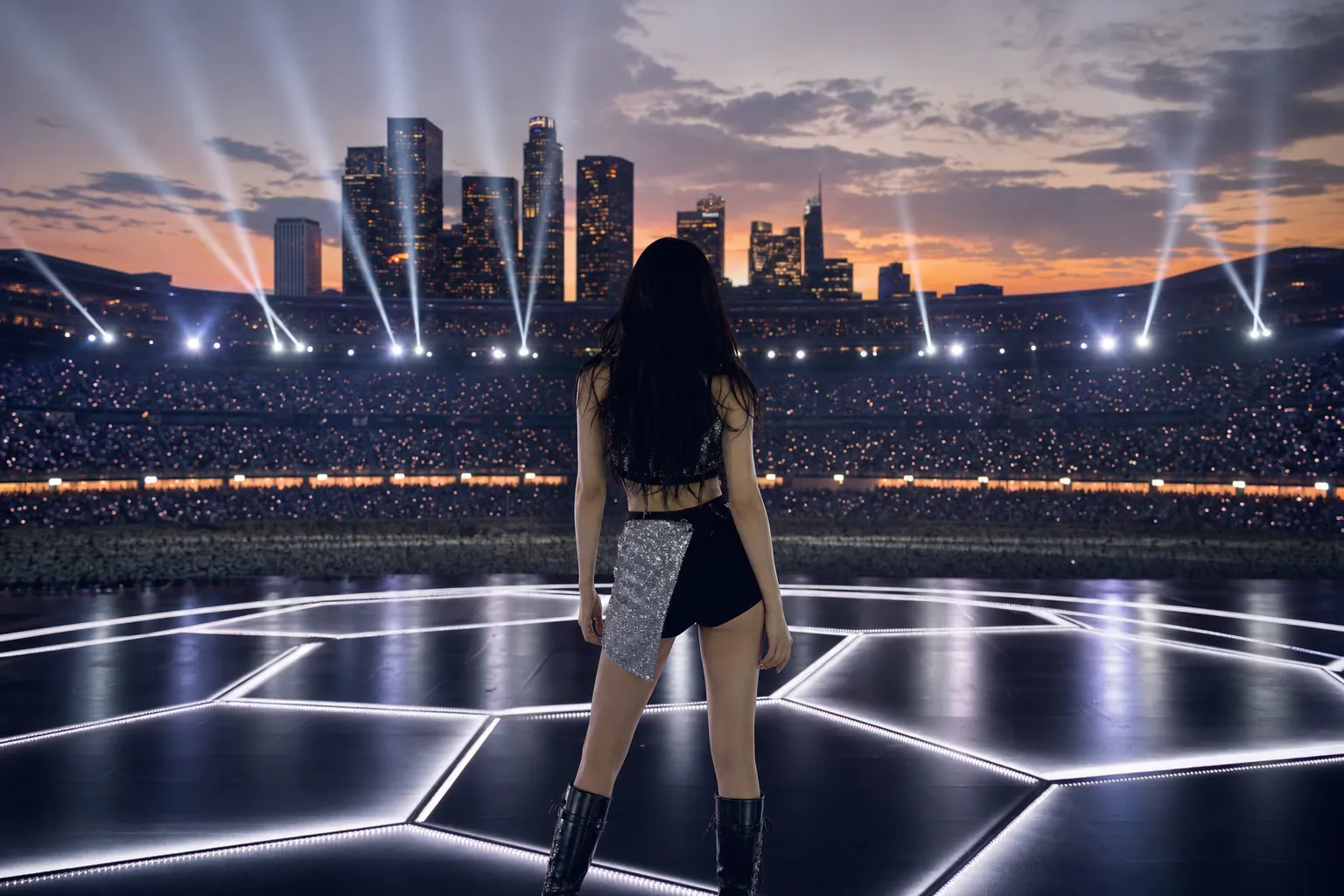 Lisa World Cup Opening Ceremony Set for Los Angeles Before U.S.-Paraguay Match stage concept