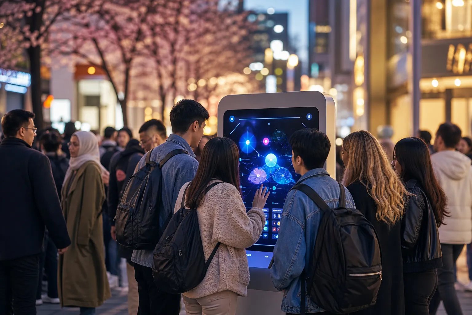 Myeongdong AI Tourist Guide Seoul Welcome Week 2026 visitor services concept