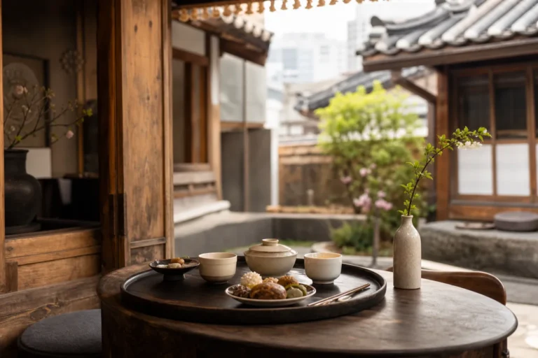 Seochon Dagwabang Hanok Cafe near Gyeongbokgung Station