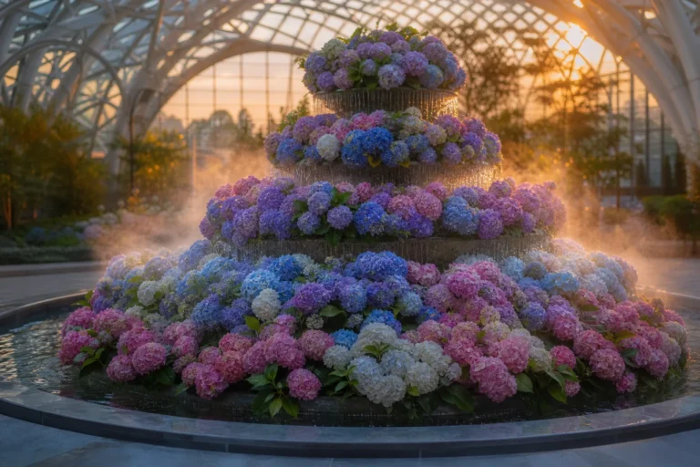 Seoul Botanic Park Hydrangea Flower Fountain 2026 Romantic Hydrangea Show guide