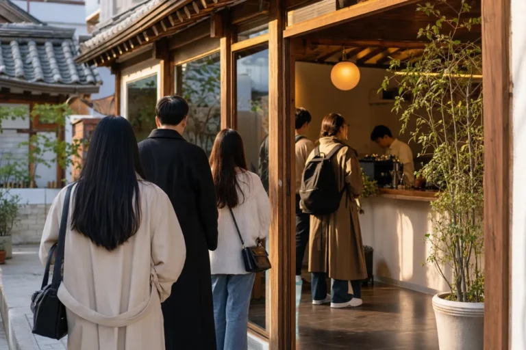 Seoul Coffee Ikseon Waiting Guide remote queue and walk-in waits