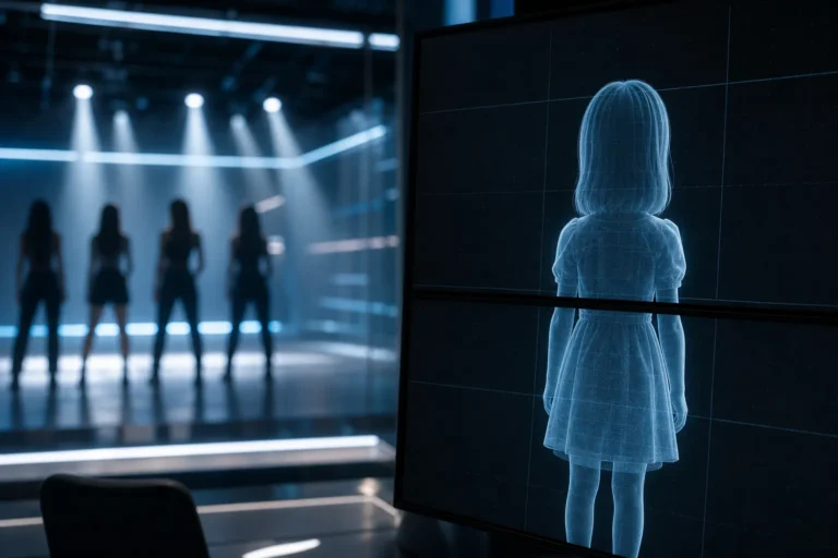 aespa AI Child Backlash WDA Teaser LEMONADE Album Release stage concept