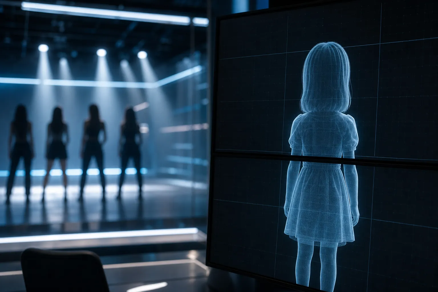 aespa AI Child Backlash WDA Teaser LEMONADE Album Release stage concept
