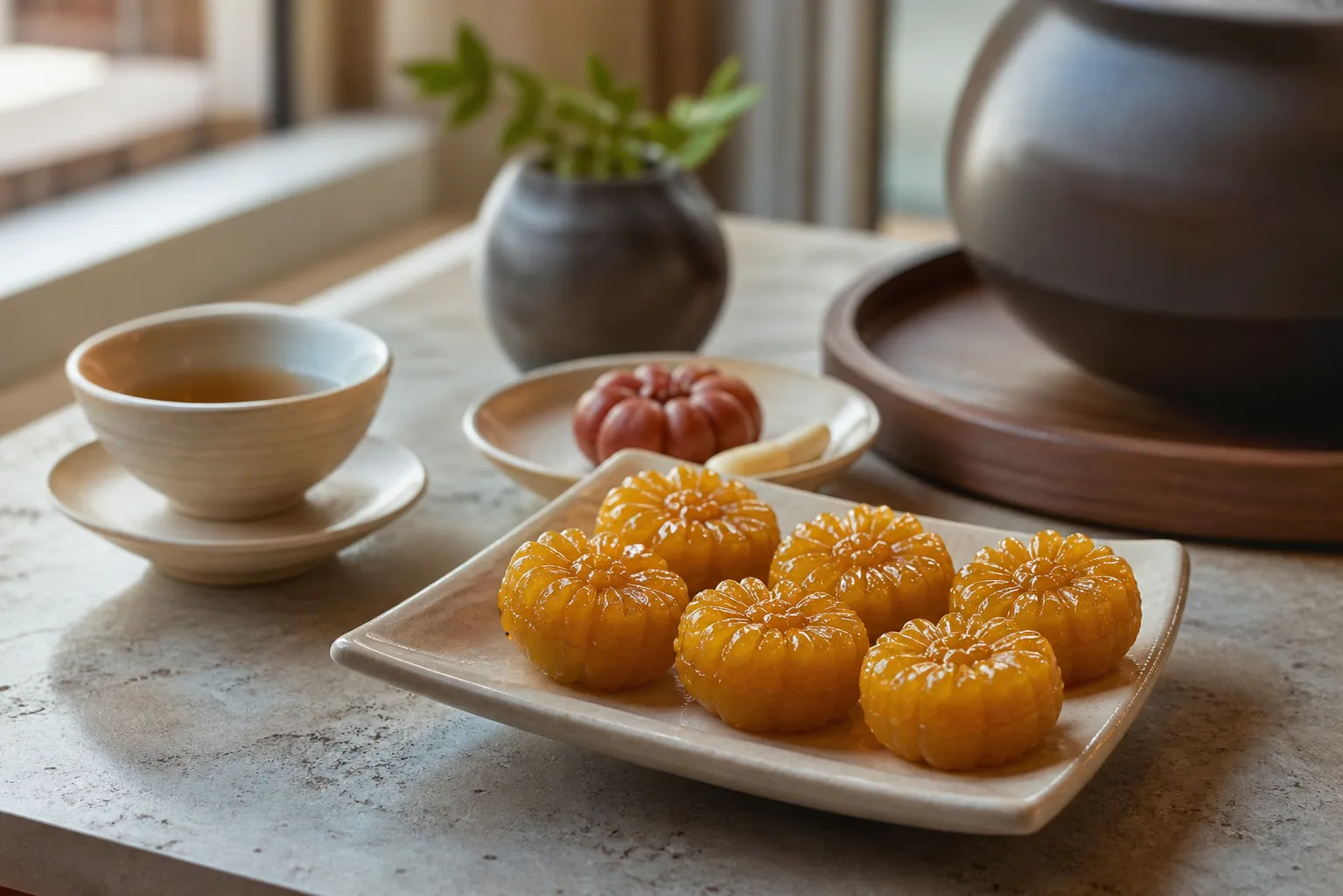 Seorae Village Kimssibuin Gaeseong Juak Korean desserts