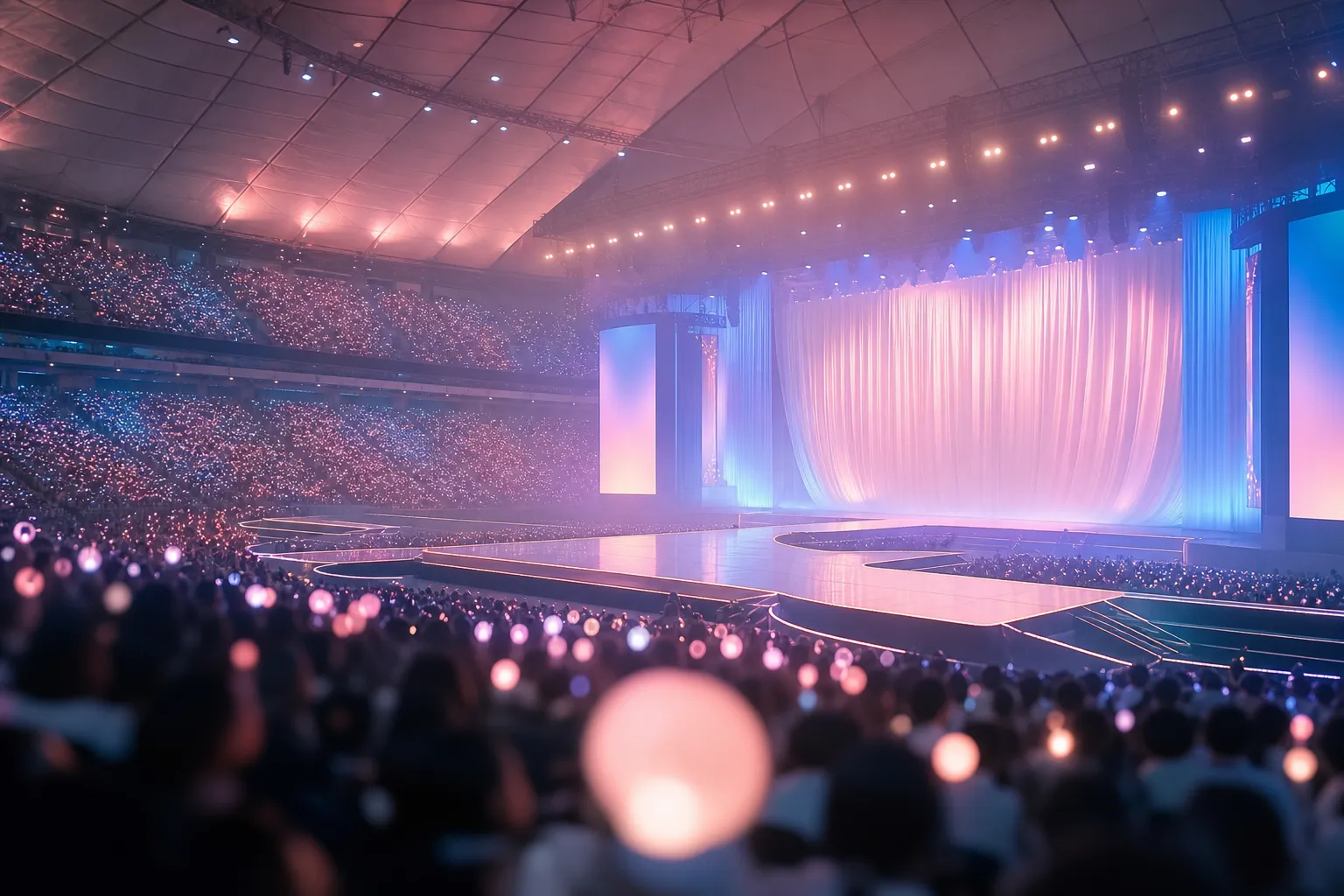 SEVENTEEN YAKUSOKU Fan Meeting Guide Tokyo Dome stage concept