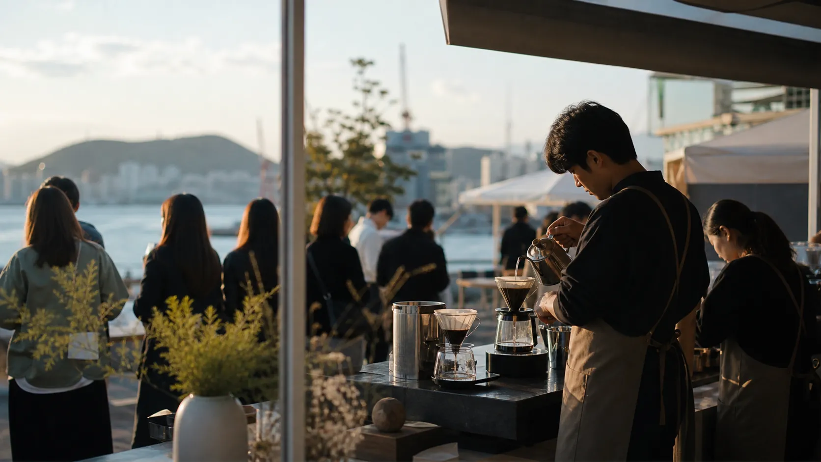 Yeongdo Coffee Festival MOMOS COFFEE guide thumbnail concept