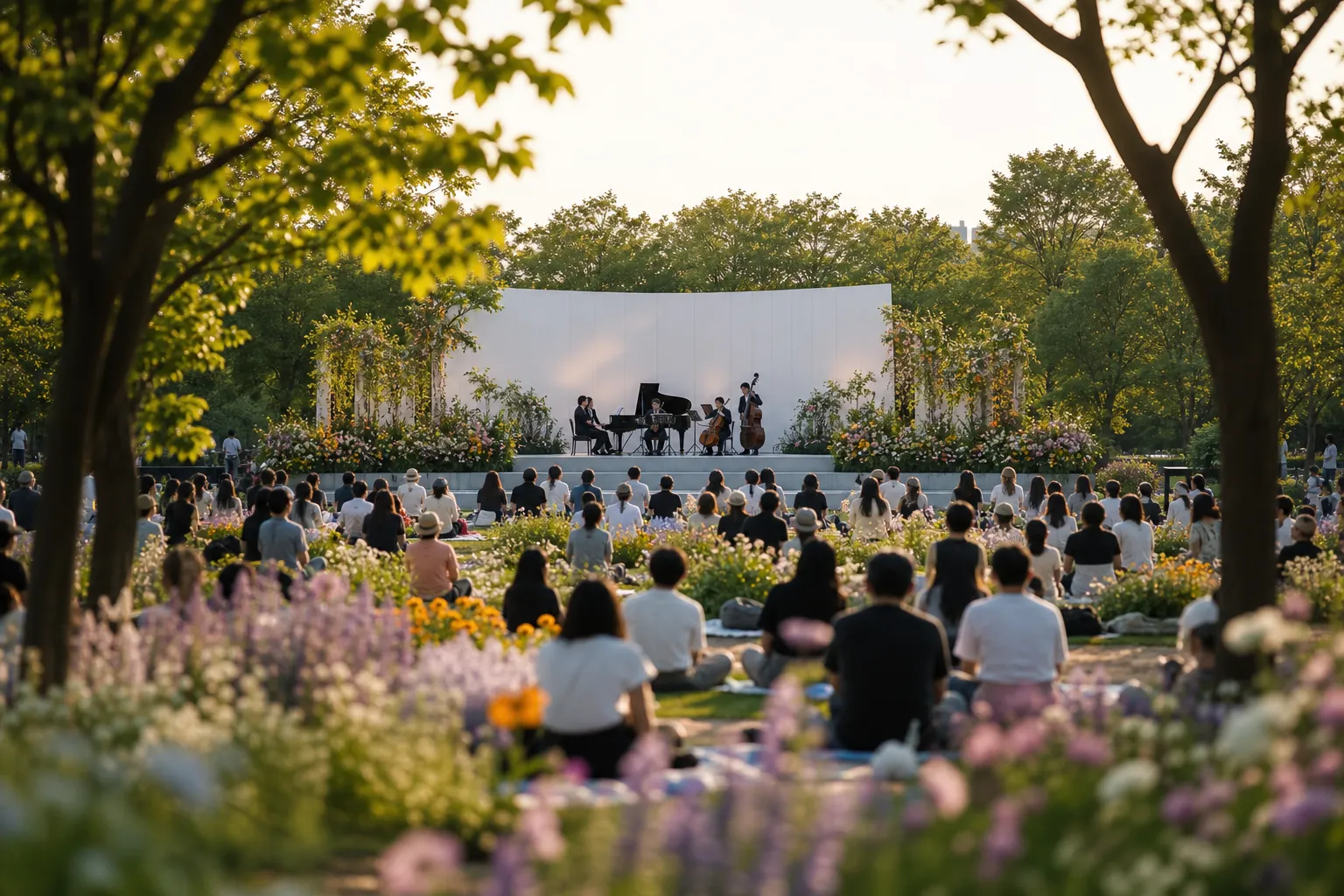 Seoul Garden Festival Performances: Free Seoul Forest Concert Guide for May and June 2026 stage concept