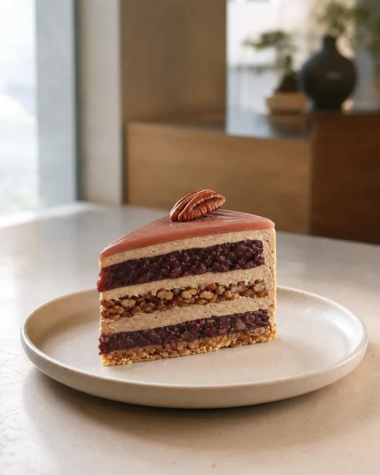 Pat Pecan Mousse at Musuhi Sindang Seoul patisserie cafe
