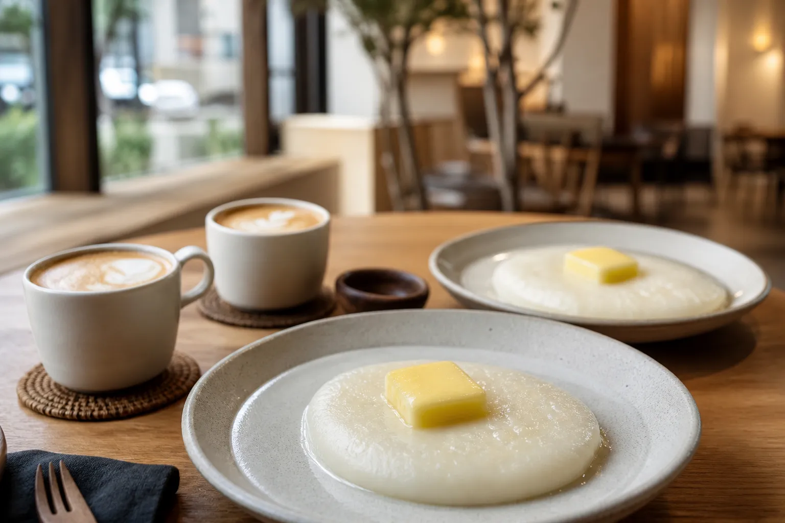 Munjeong-dong Cafe Soyul butter rice cake trend