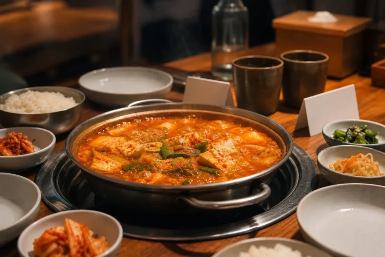 Maebong Restaurant menu prices Daejeon tofu hotpot guide