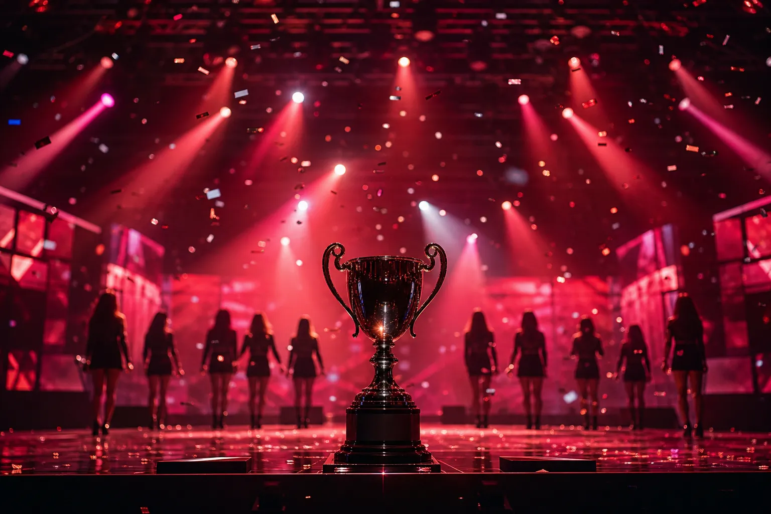 CORTIS M Countdown No. 1 REDRED triple crown stage concept