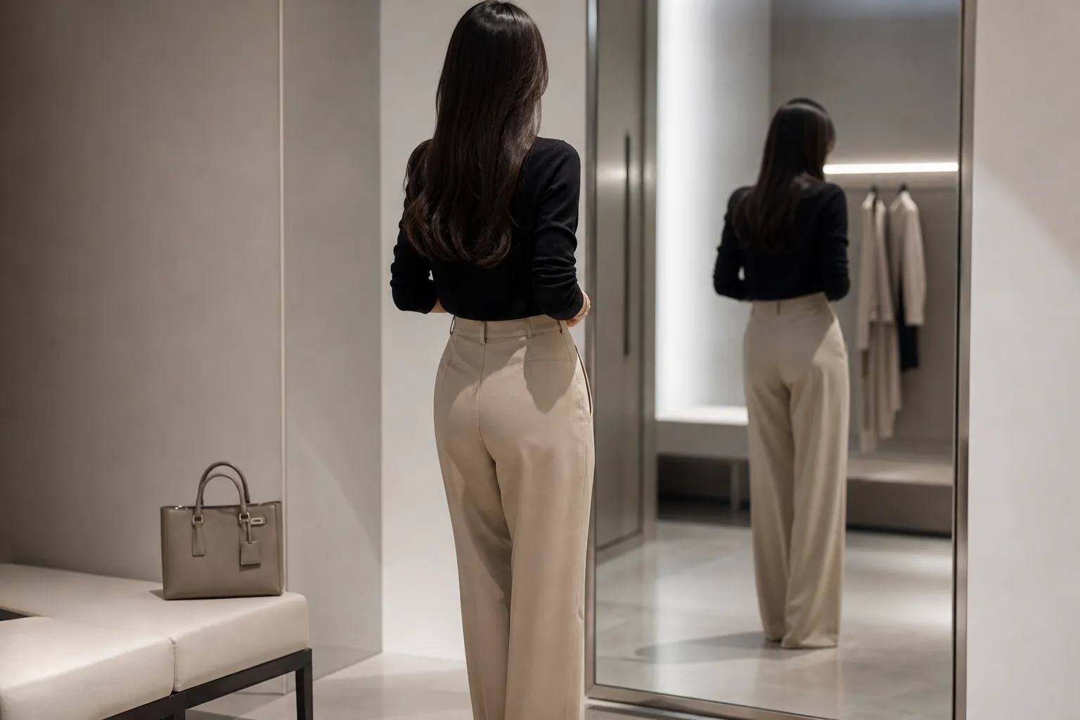 Jennie mirror reflection photo editing claims fan pushback concept