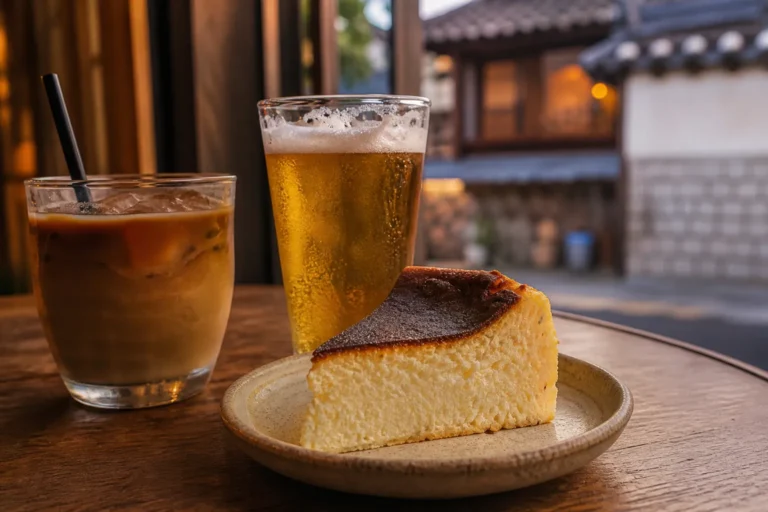 Seosulla-gil Heritage Club cheesecake Seoul cafe bar
