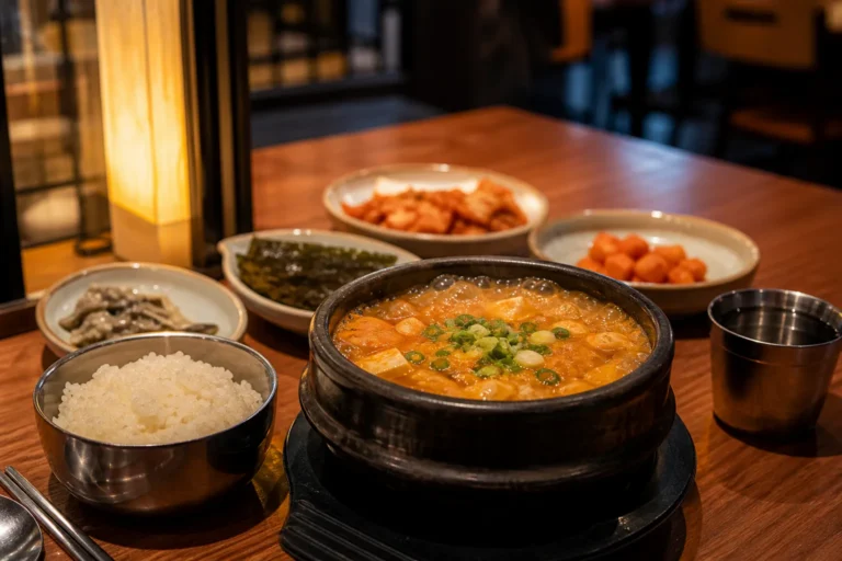 Sinsa Station Jeonju Cheonggukjang Korean restaurant guide