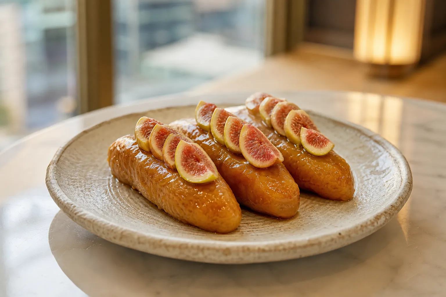 Hangwawarak fig Gaeseong juak near Sinnonhyeon traditional Korean dessert cafe
