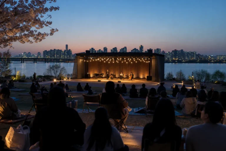 Ichon Hangang Park Hangang Starlight Theater 2026 Spring Program stage concept