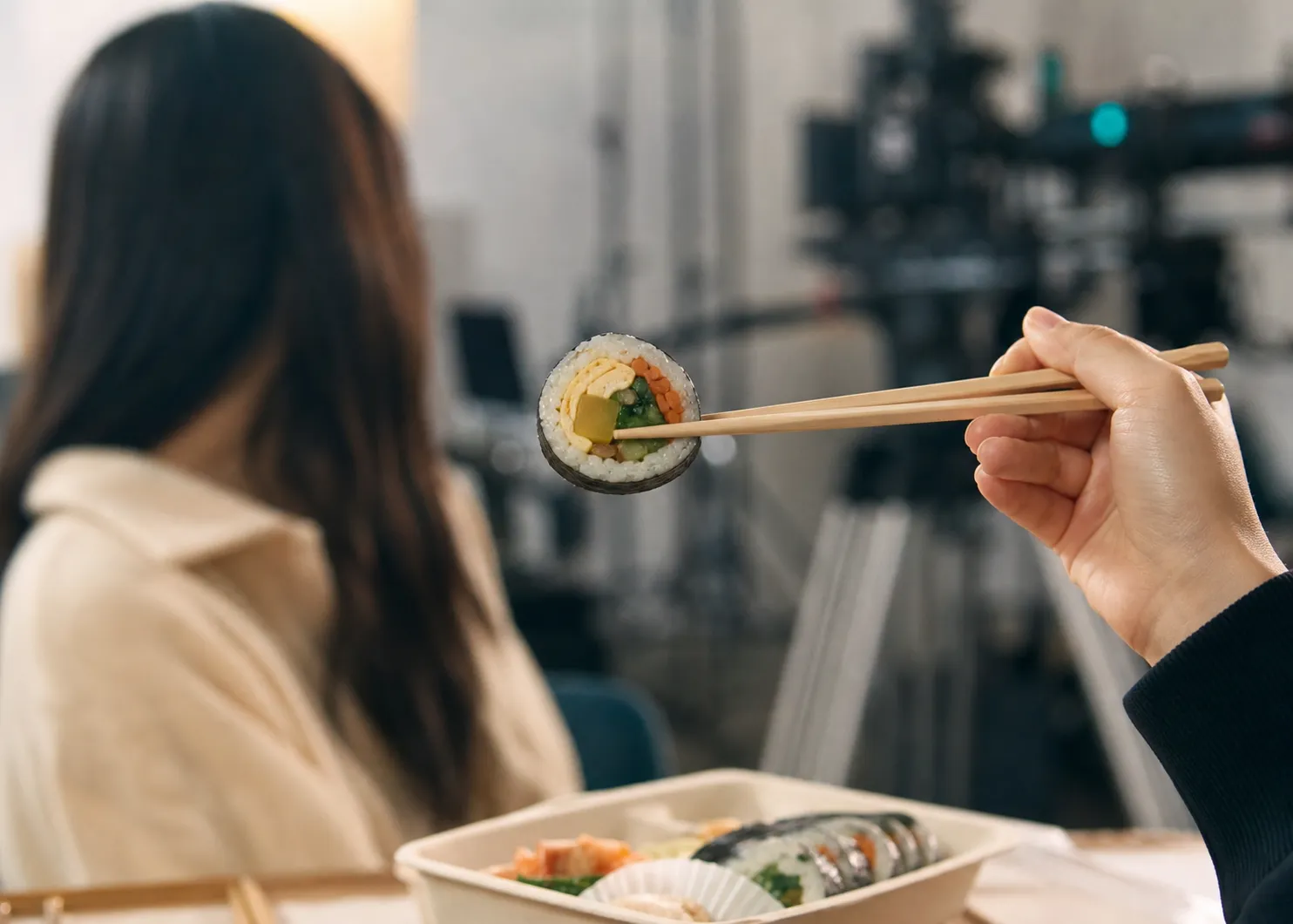 IU Kimbap 30-Minute Anecdote Draws Attention After Son Jun-ho Radio Appearance stage concept