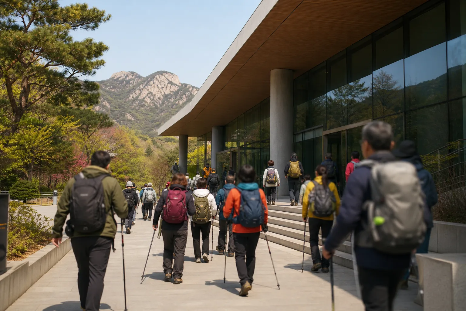 Gwanaksan Hiking Center visitor increase Seoul mountain tourism trend