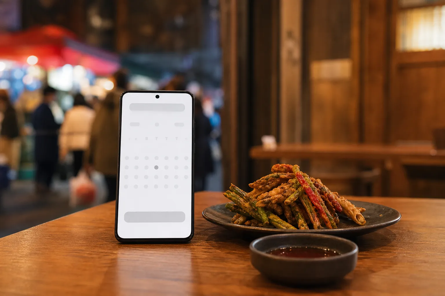 Wooirak reservations Mangwon Market chili fritters Seoul guide