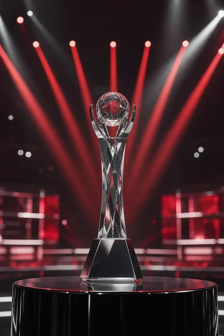 CORTIS REDRED Reaches Seven Wins With Inkigayo Trophy stage concept