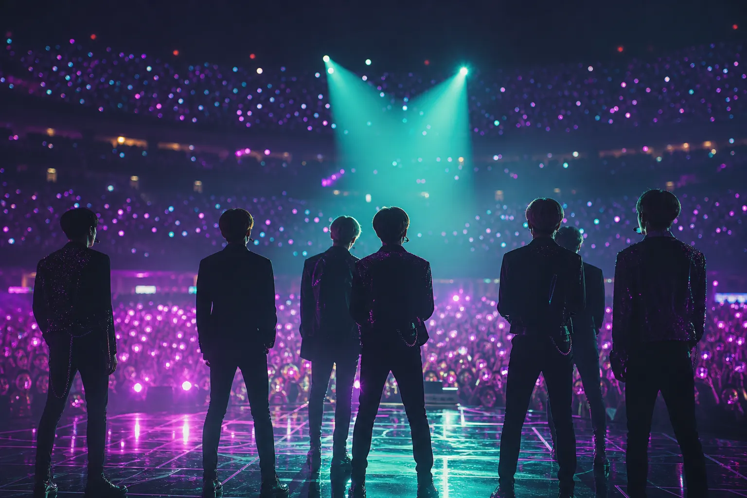 EVERGLOW Buenos Aires Performance Draws Online Criticism After RE:CODE Concert stage concept