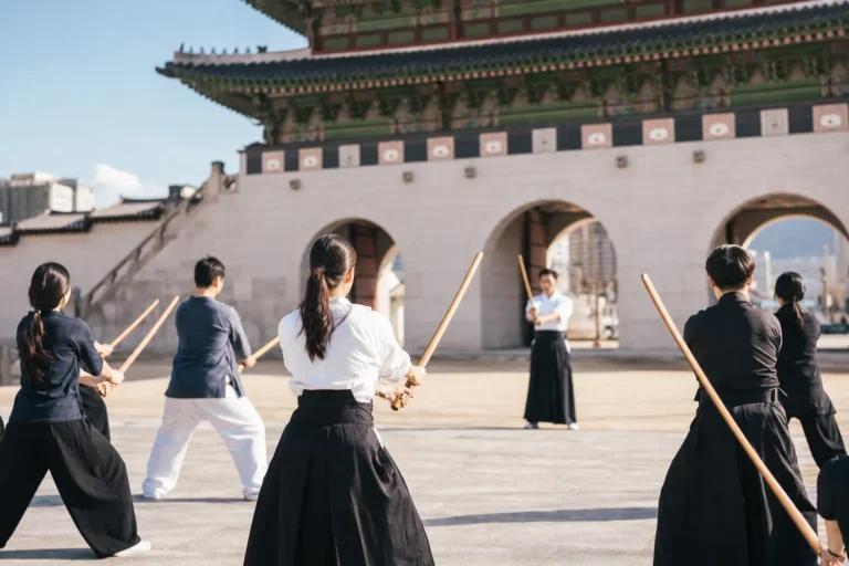 Uijeongbuji Martial Arts Experience Guide Gwanghwamun traditional combat activities concept