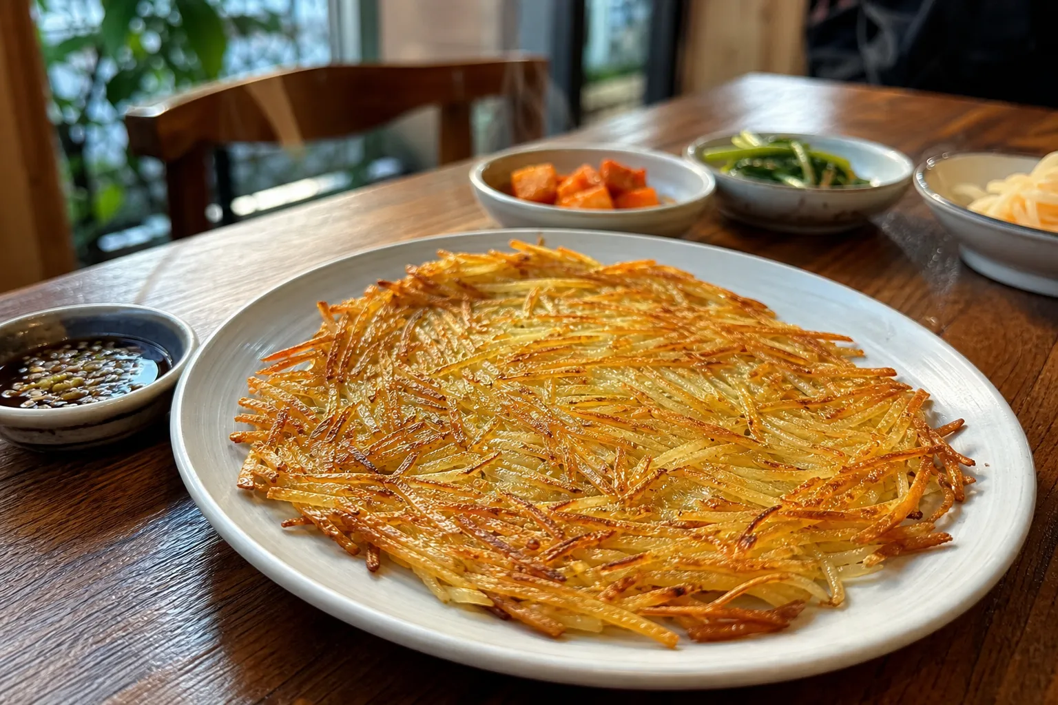 Yeonnam Suragan gamjajeon crispy potato pancake