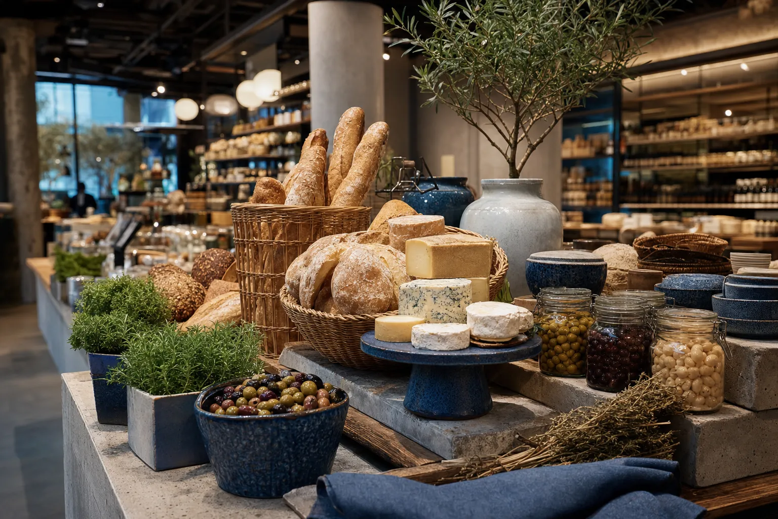 Blue Recipe at Royal&Co Gourmet Market Nonhyeon-ro French grocery concept