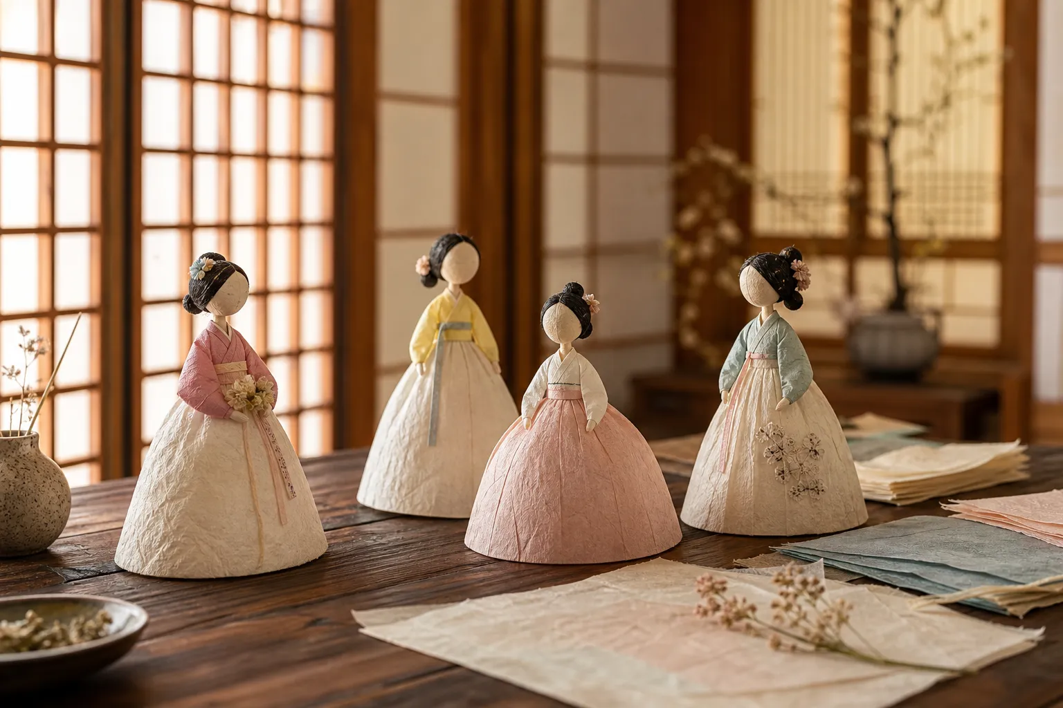Namsangol Hanji Dolls Guide 2026 workshop schedule Seoul venue concept