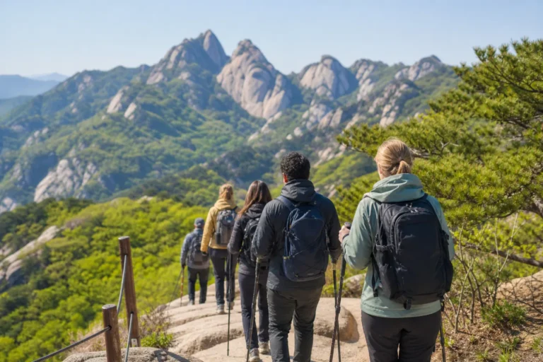 Bukhansan hiking for foreign visitors Seoul K-Hiking guide