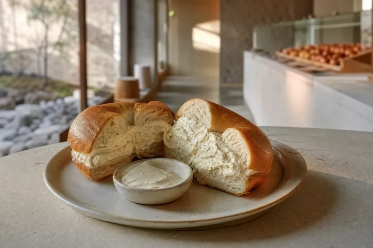 The Cream Bagels Seongsu Flagship Seoul Forest bagel experience