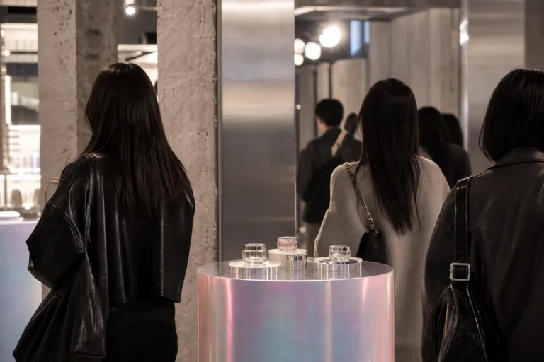 TAMZ x WENEED HAIR Popup at Scene Seongsu Pearl Perfume Balm launch concept