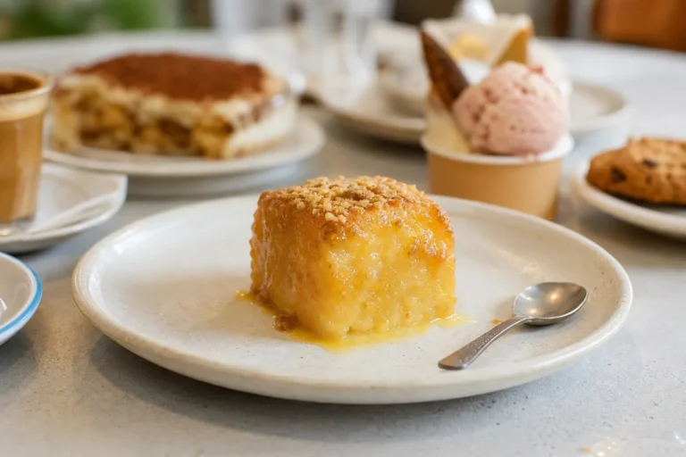 Florentin Seongsu butter tteok dessert at Seongsu cafe