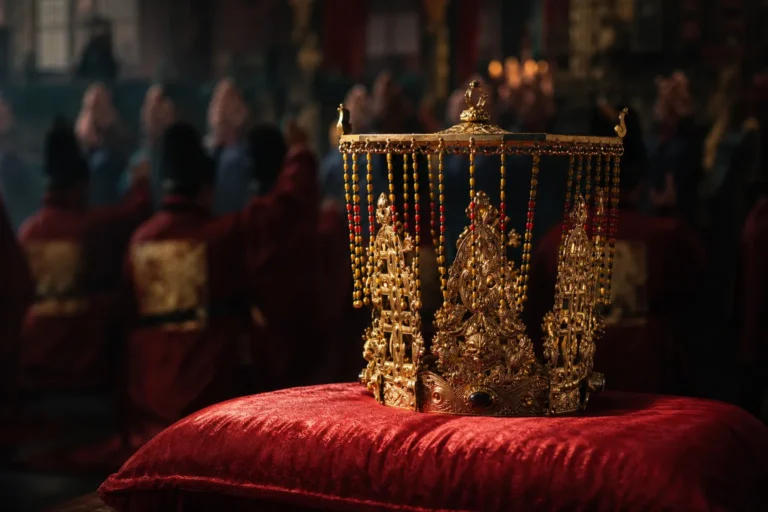 Perfect Crown Cheonse chant historical distortion backlash stage concept