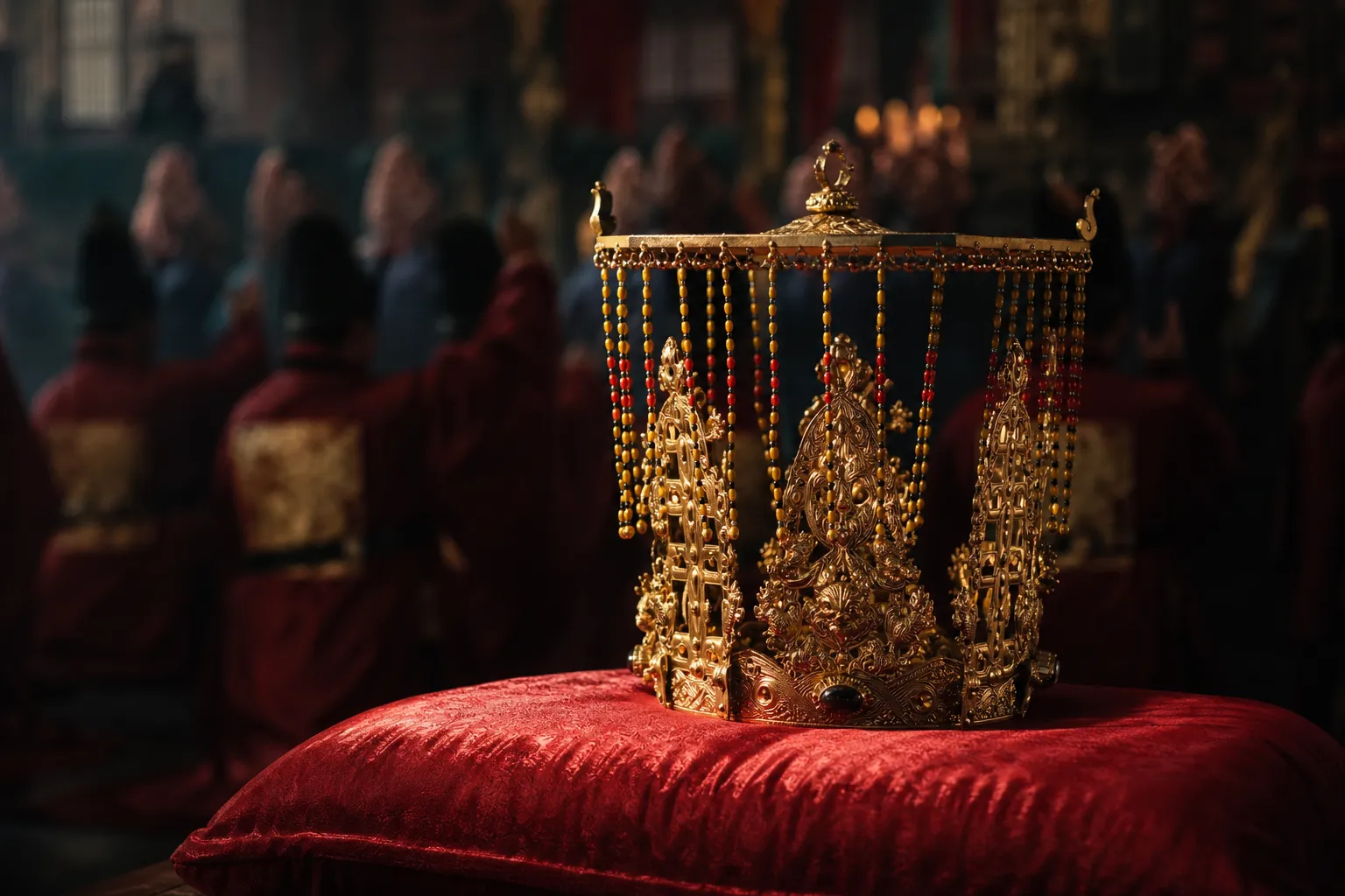 Perfect Crown Cheonse chant historical distortion backlash stage concept
