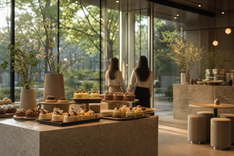 Millab Seongsu Pop-up Cafe Seoul Forest dessert space concept