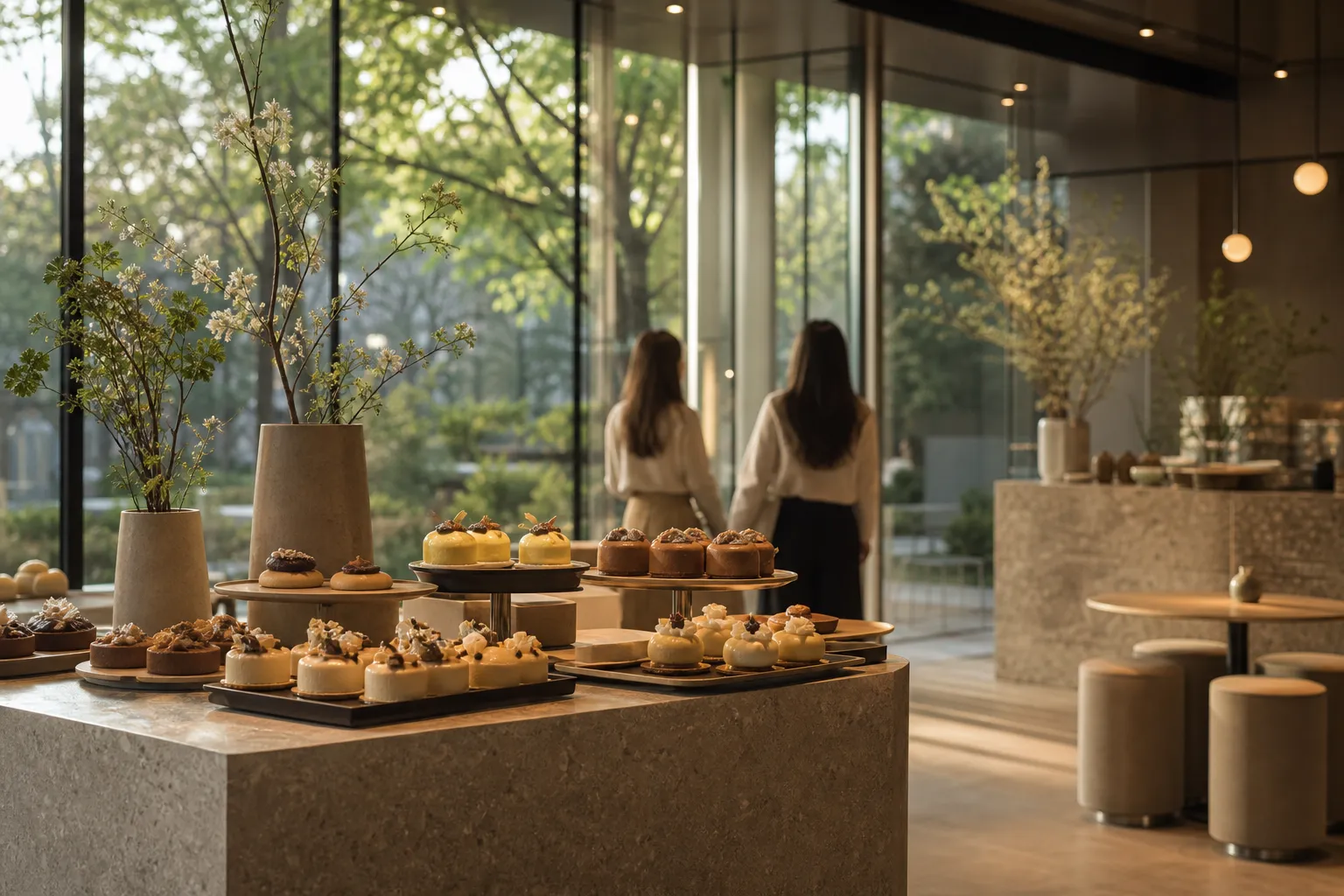Millab Seongsu Pop-up Cafe Seoul Forest dessert space concept