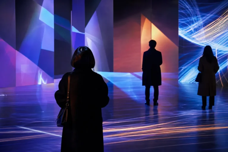 YDP Artsquare Living Geometry Guide free KAIST XD Lab media art exhibition in Yeongdeungpo stage concept