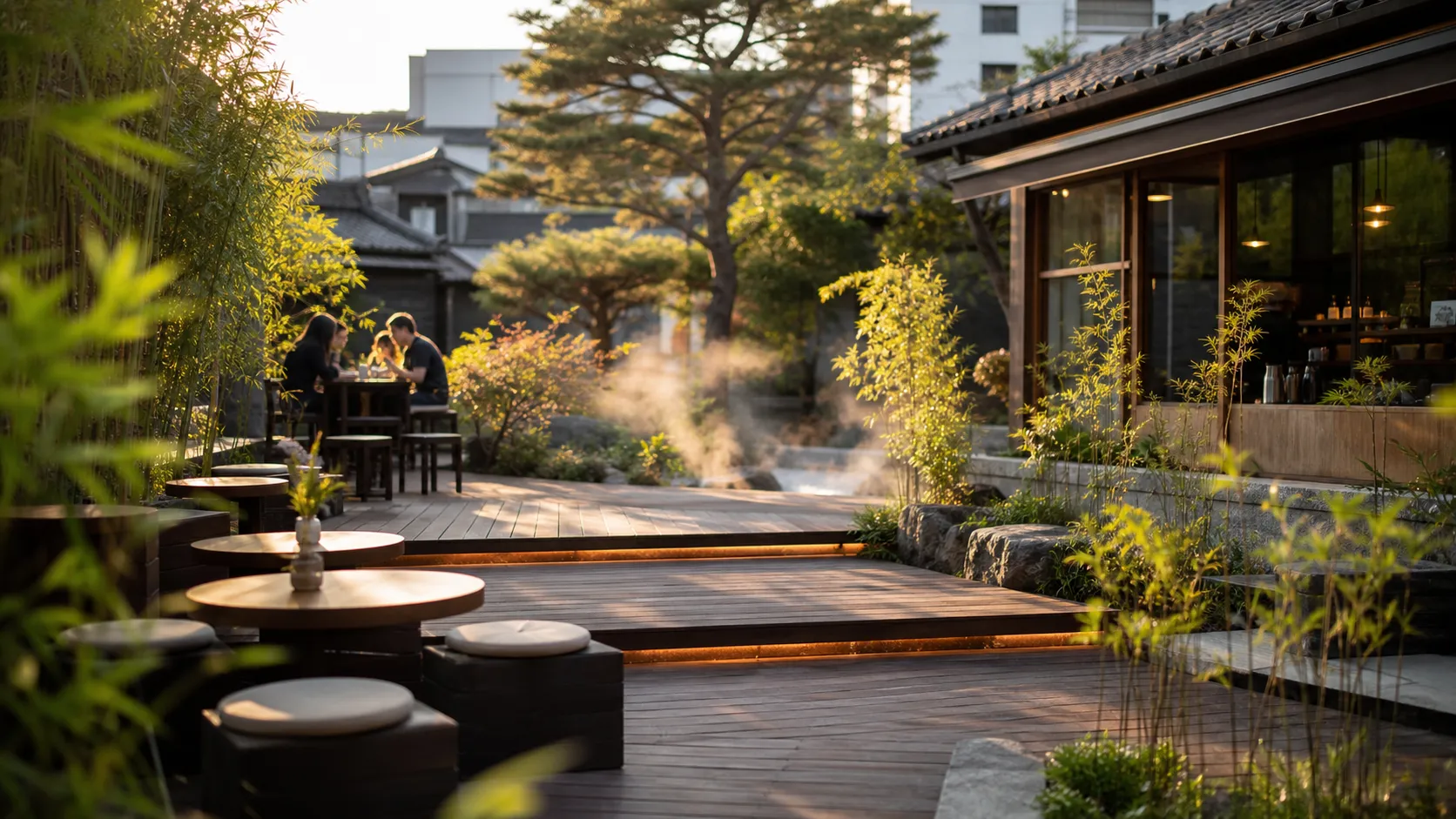 Saeraul Garden Terrace Yeonhui cafe outdoor spaces