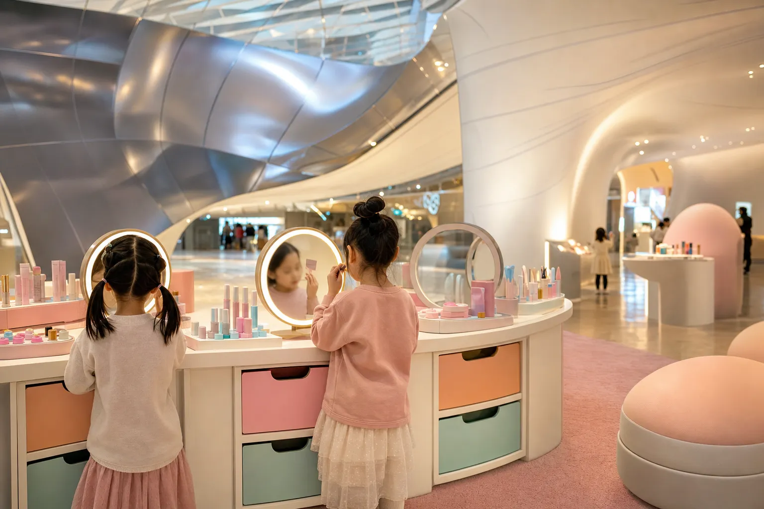DDP Kids K-Beauty Guide Children’s Experience Exhibition at B the B Downtown concept