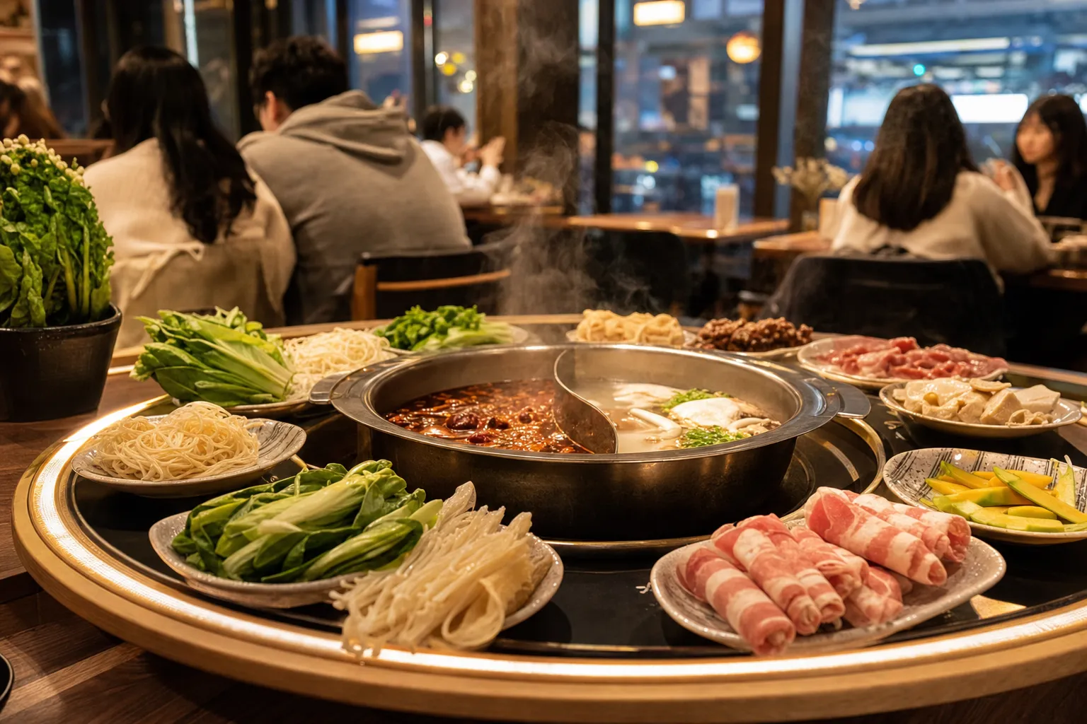 Happy Benefit Seongsu popup hot pot spot in Seongsu Seoul